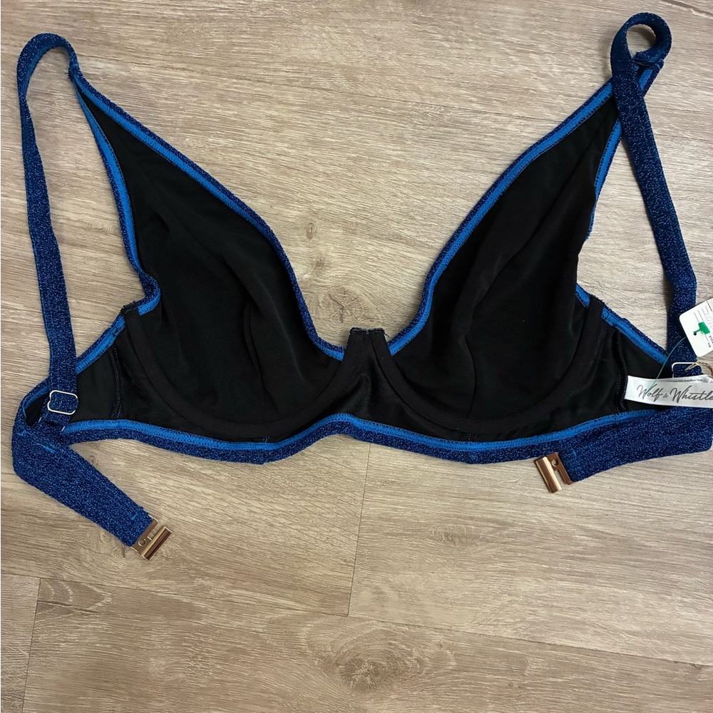 Sparkling Dark Blue Bikini Set - Picture 4 of 9